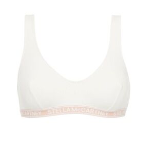 STELLA MCCARTNEY Ivy Chatting Stretch Cotton Bralette - Women’s Sizes S & M NEW